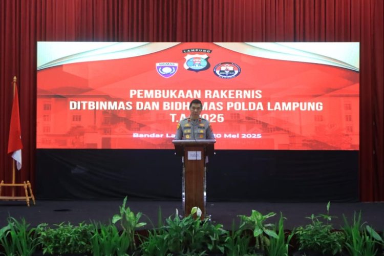 Rakernis Polda Lampung: Binmas dan Humas Jadi Garda Depan Wujudkan Keamanan dan Kemandirian Bangsa