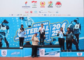 Tim Gateball Lampung Raih Tiga Medali Prestisius di Kejurnas Bogor 2025