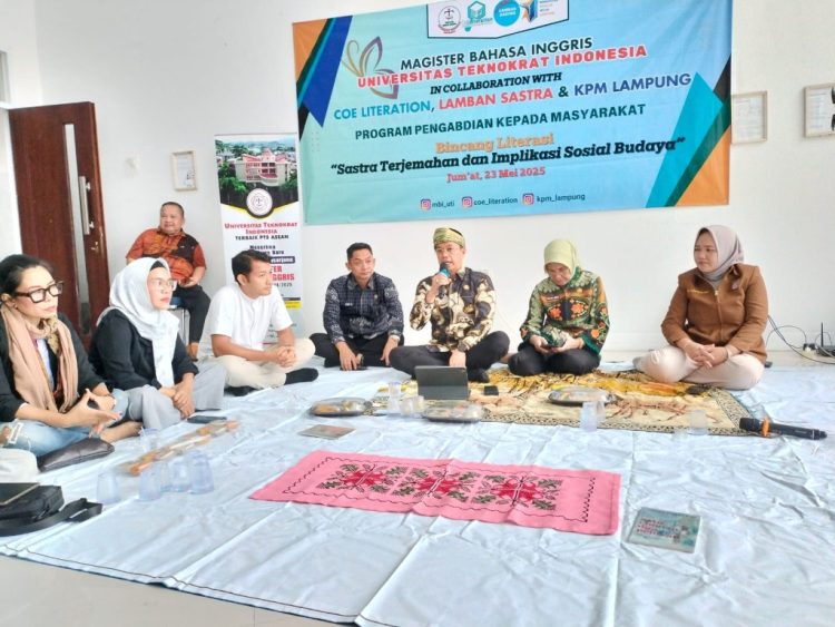 Kadis Perpusip Lampung Ajak Anak Muda Cintai Sastra untuk Regenerasi Sastrawan Nasional