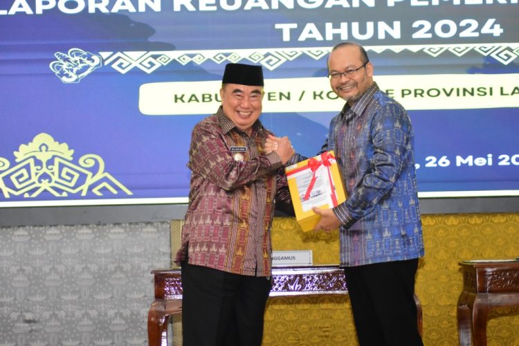 100 Hari Kerja Bupati Moh. Saleh Asnawi, Kabupaten Tanggamus Raih Opini WTP Pertama Kali dari BPK RI