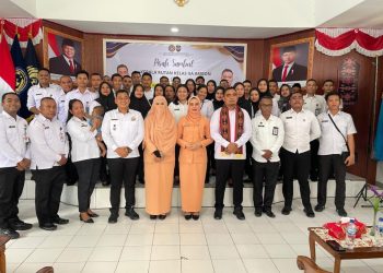 Penuh Haru, Pisah Sambut Kepala Rutan Ambon dari Adam ke Ferdika