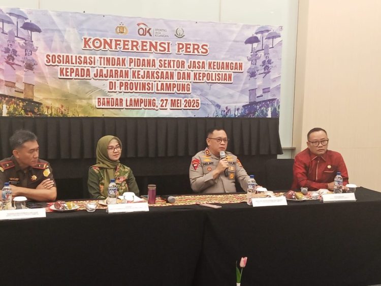 Kapolda Lampung Ingatkan Waspadai Kejahatan Keuangan Digital: Kolaborasi Kunci Hadapi TPSJK