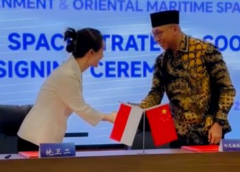 Gubernur Lampung Tandatangani Kerja Sama Satelit dengan Perusahaan Teknologi Antariksa Tiongkok