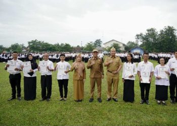 Resmi Diangkat, 1.233 ASN-PPPK Pringsewu Diambil Sumpah: Siap Jalankan Amanah Birokrasi BerAKHLAK