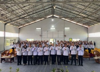 Ratusan CPNS Kanwil Ditjenpas Lampung Ikuti Orientasi di Lapas Narkotika Bandar Lampung