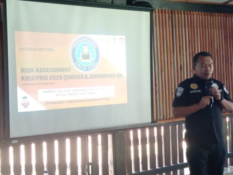 Polda Lampung dan Mabes Polri Lakukan Risk Assessment Jelang Krui Pro WSL 2025