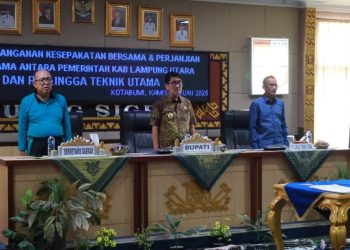 Pasar Dekon Siap Direvitalisasi, Pemkab Lampura Gandeng PT Lingga Teknik Utama