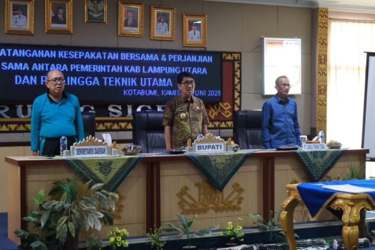 Pasar Dekon Siap Direvitalisasi, Pemkab Lampura Gandeng PT Lingga Teknik Utama