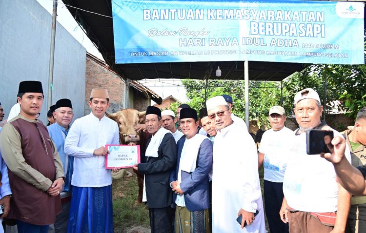 Kehangatan Iduladha di Fajar Baru: Sapi Kurban Presiden Prabowo Diserahkan Langsung oleh Bupati Egi