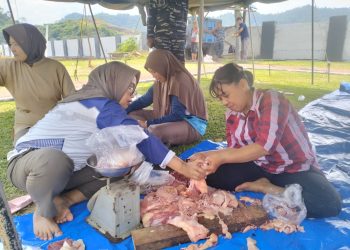 Lanal Lampung Rayakan Idul Adha dengan Semangat Berkurban, Salurkan 10 Hewan Qurban ke Masyarakat
