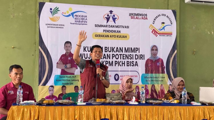 227 Anak KPM PKH Lampung Tembus Perguruan Tinggi Negeri Tahun Ini
