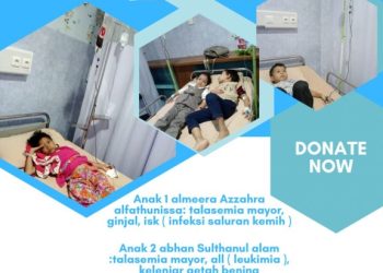 Lampung Selatan — Ibu Desi Berjuang Sendiri Rawat Tiga Anak yang Derita Penyakit Serius, Butuh Bantuan Mendesak
