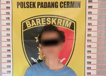 Polsek Padang Cermin Tangkap Dua Pemuda Pelaku Curat, Satu Pelaku Masih Buron