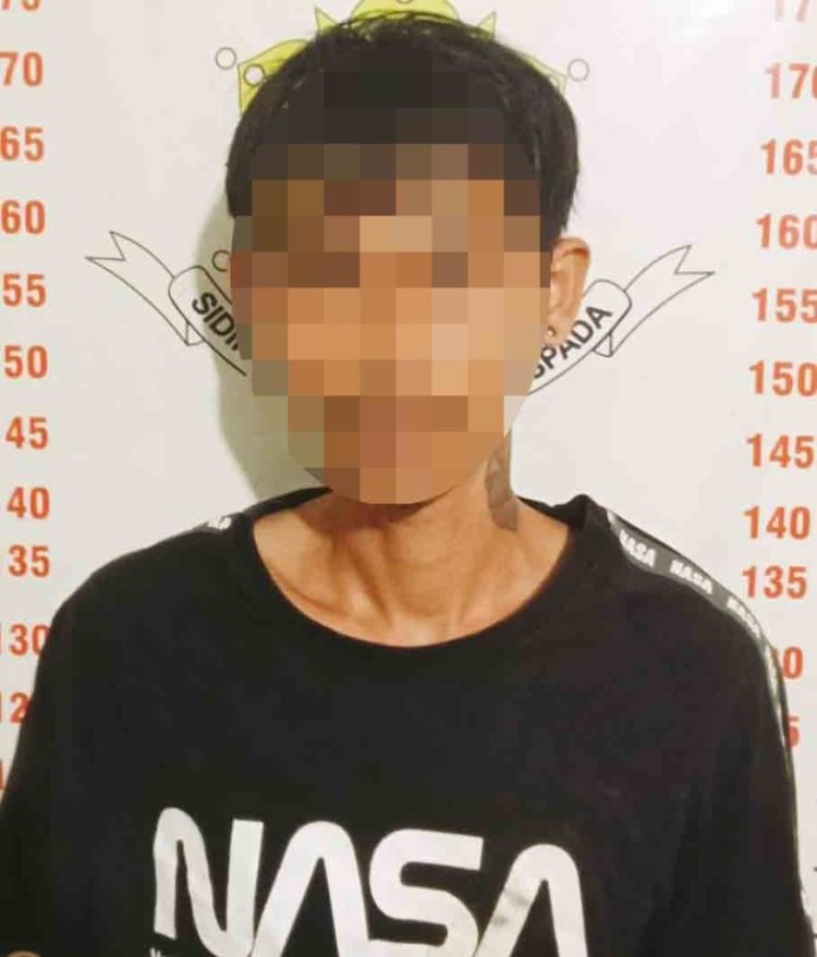 Tersinggung Ucapan Kasar, Pemuda di Lampung Selatan Tikam Tetangga dengan Pisau — Ditangkap Tekab 308