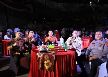 Malam Ramah Tamah Peresmian Pasar Tematik Jelajah Danau Ranau, Parosil Ajak Tamu Nikmati Keindahan Wisata