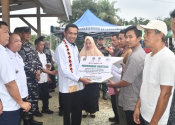 Lanal Lampung dan Pemkab Tanggamus Gelar Panen Raya Ikan Nila, Wujud Sinergi Dukung Ketahanan Pangan Daerah