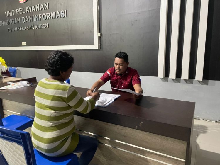 Wujudkan Pelayanan Humanis, Rutan Ambon Edukasi Keluarga WBP soal Prosedur Pembebasan Bersyarat