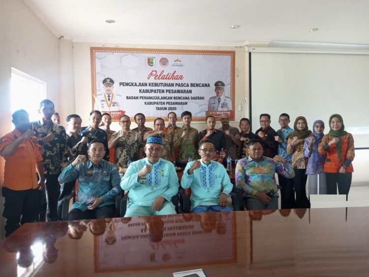 Pemkab Pesawaran Gelar Pelatihan JITUPASNA, Perkuat Kapasitas Aparatur dalam Pemulihan Pascabencana