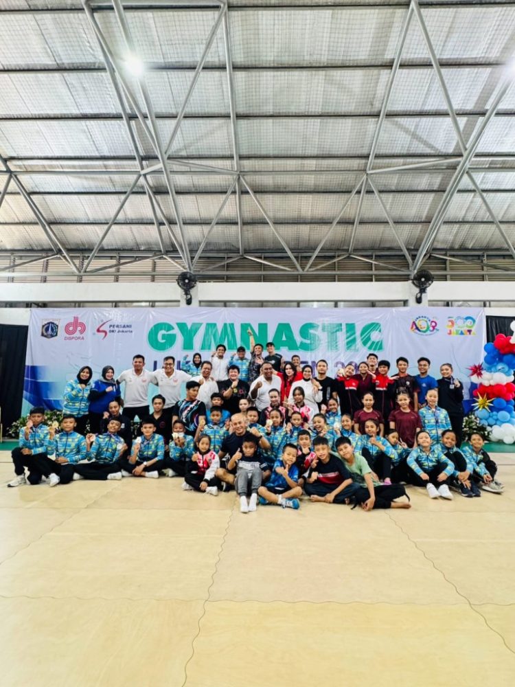 Lampung Juara Umum Gymnastics Jakarta Open 2025, Dominasi Panggung Senam Nasional