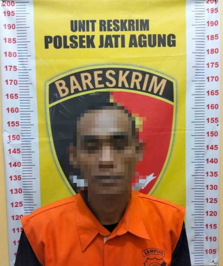 Polsek Jati Agung Bekuk Pelaku Curat, Cungkil Dinding Mes dan Gondol Dua Ponsel Karyawan