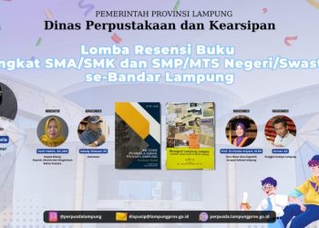 Perpusda Lampung Gelar Workshop & Lomba Resensi Buku: Gairahkan Literasi Pelajar Lewat Karya Lokal