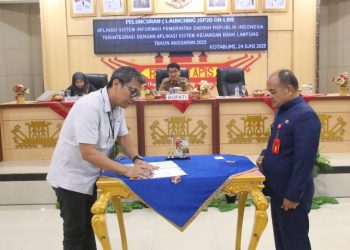 SP2D Online Resmi Diluncurkan: Lampung Utara Percepat Digitalisasi Keuangan Daerah