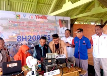 ORARI Lokal Pringsewu dan Pemkab Tanggamus Siarkan Semangat Tradisi Lewat SES Ruwat Laut Teluk Semaka