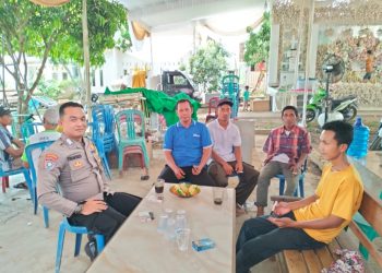 Pasca PSU, Bhabinkamtibmas Polres Pesawaran Aktifkan “Cooling System” Demi Stabilitas dan Harmoni Warga