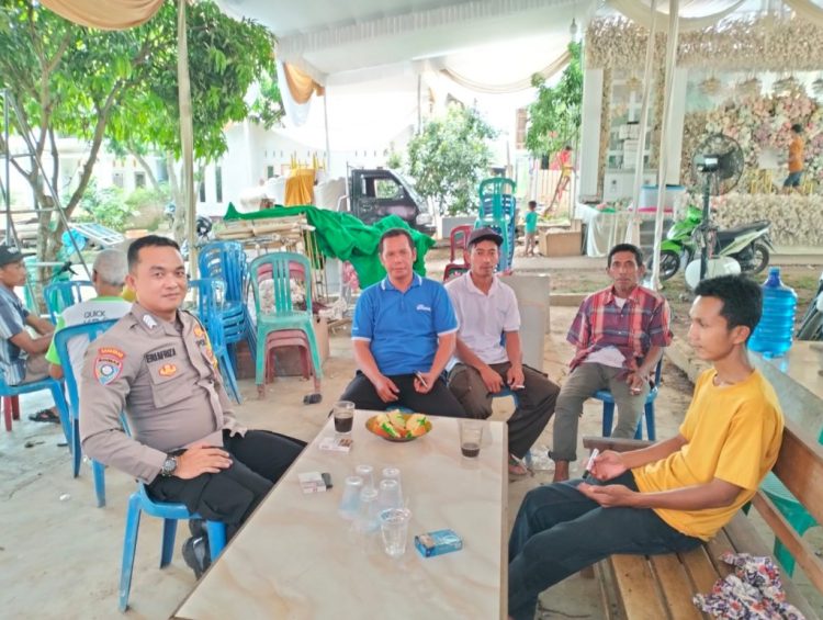 Pasca PSU, Bhabinkamtibmas Polres Pesawaran Aktifkan “Cooling System” Demi Stabilitas dan Harmoni Warga