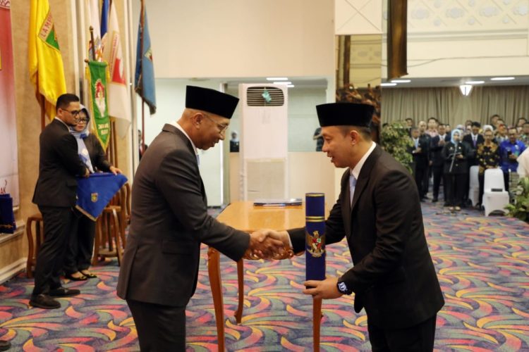 Marindo Kurniawan Dilantik Jadi Sekda Termuda Lampung, Gubernur Titip Harapan Besar