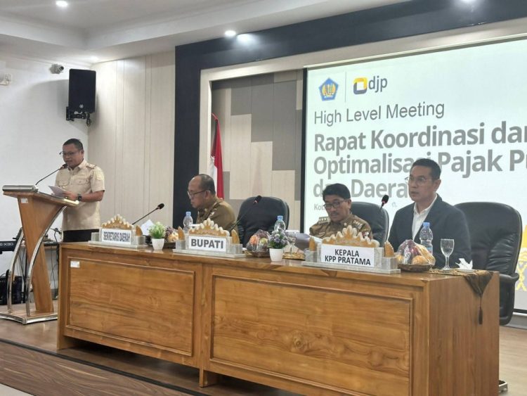 Perkuat Sinergi Pajak, Bupati Lampung Utara Pimpin Rapat Strategis Pusat-Daerah