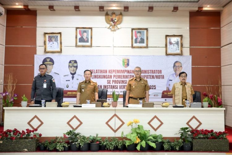 Pelatihan Kepemimpinan Administrator 2025 Resmi Dibuka, ASN Lampung Disiapkan Hadapi Era Digitalisasi Layanan Publik