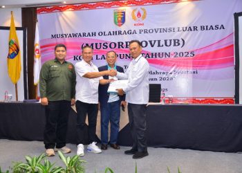 Taufik Hidayat Terpilih Aklamasi Pimpin KONI Lampung 2025–2029, Siap Bangun Prestasi Lewat Kolaborasi