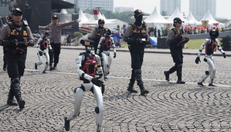 Polri Perkenalkan Robot Humanoid & K9 Canggih di Hari Bhayangkara ke-79: Langkah Awal Menuju Era Kepolisian Berbasis Teknologi