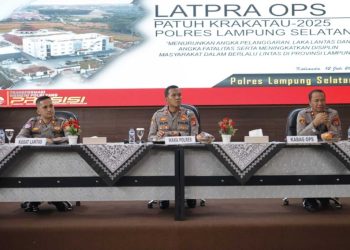 Polres Lampung Selatan Gelar Patuh Krakatau 2025: Tertib Lalu Lintas Demi Keselamatan Bersama