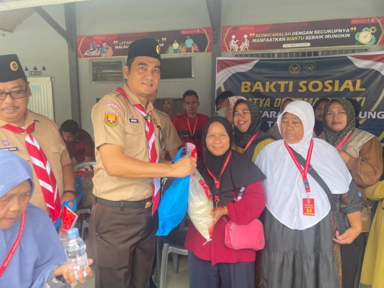 Semangat Disiplin dan Persaudaraan Berkobar di Lapas, Kalapas Kalianda Hadiri Perkemahan Satya Dharma Bhakti