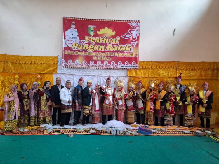 Pekon Sukajaya Rayakan Hari Jadi ke-14 dengan Pangan Balak, Warisan Budaya Pemersatu Warga