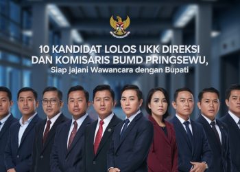 10 Calon Pimpinan BUMD Pringsewu Lolos UKK, Siap Jalani Wawancara Langsung dengan Bupati