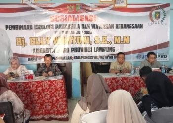 Elly Wahyuni Ajak Warga Pesawaran Hidupkan Kembali Semangat Pancasila