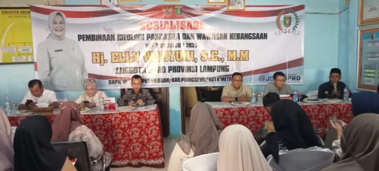 Elly Wahyuni Ajak Warga Pesawaran Hidupkan Kembali Semangat Pancasila