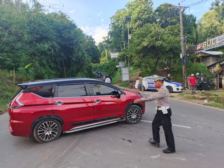 Jaga Libur Tetap Aman, Satlantas Pesawaran Kawal Jalur Wisata Pesisir