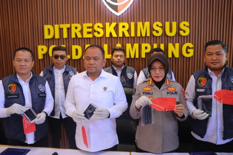 Polda Lampung Ungkap Aktivitas Komunitas Online, Tiga Pengelola Grup Facebook Diamankan