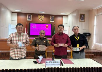 Kasus Korupsi CT Scan RSUD Batin Mangunang, Tersangka Taufik Serahkan Uang Titipan Rp250 Juta ke Kejari Tanggamus