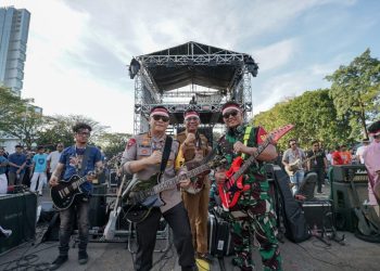1.308 Musisi Lampung Pecahkan Rekor MURI di Saburai Grand Jam 2025, Panggung Persatuan dan Kebanggaan Musik Nasional