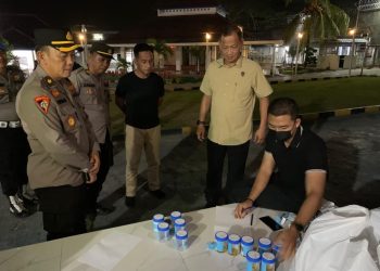 Jaga Lapas Bebas Narkoba, Kanwil Ditjenpas Lampung dan Polres Lampura Gelar Sidak Tengah Malam di Kotabumi