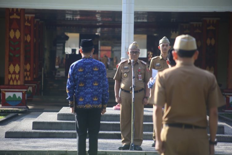 Pimpin Apel Mingguan, Kadis Kominfo Lampung Barat Tegaskan Peran Strategis Informasi Publik dan Digitalisasi Layanan