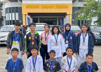 FORKI Lampung Utara Raih Prestasi Gemilang di Kejuaraan Karate Piala Gubernur Lampung 2025