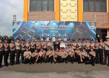 Kado Hari Bhayangkara ke-79: 42 Personel Polres Pringsewu Naik Pangkat, Haru dan Bangga Warnai Upacara