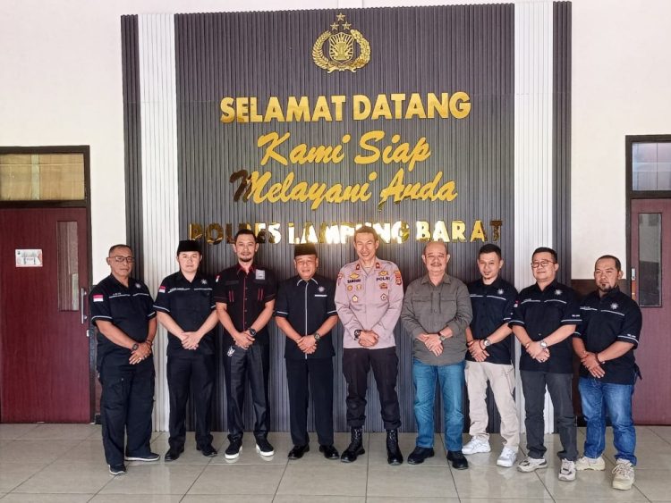PSHT Lampung Barat Audiensi Bareng Polres: Siap Gelar Wisuda 350 Warga Baru dengan Tertib!