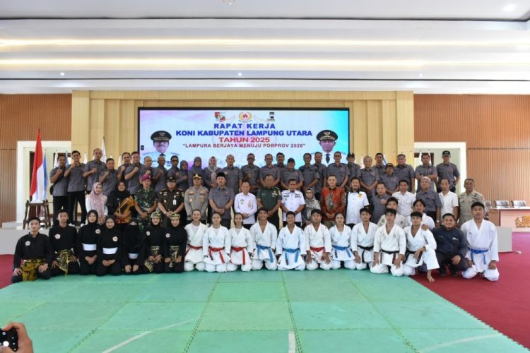 Rapat Kerja KONI Lampung Utara 2025: Lampura Panaskan Semangat Menuju Porprov 2026